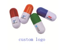 Promo Pill Capsule Stress ball