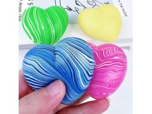 TPR heart shape stress ball